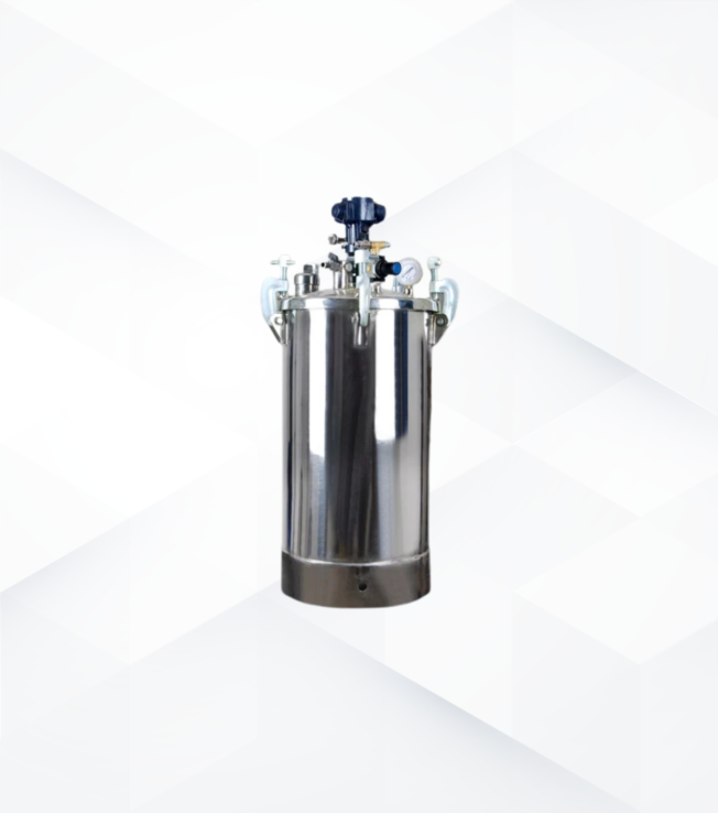 Pressure Feed Container with Pneumatic Stirrer 22 Liter